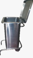 S Steel Garbage Bin
